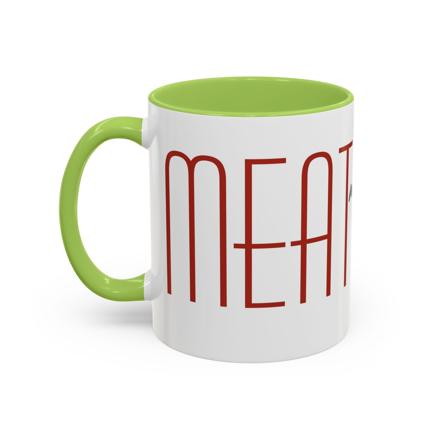 Joey's Jars - Meatballs Classic Two-Tone Ceramic Coffee Cup (11/15oz)