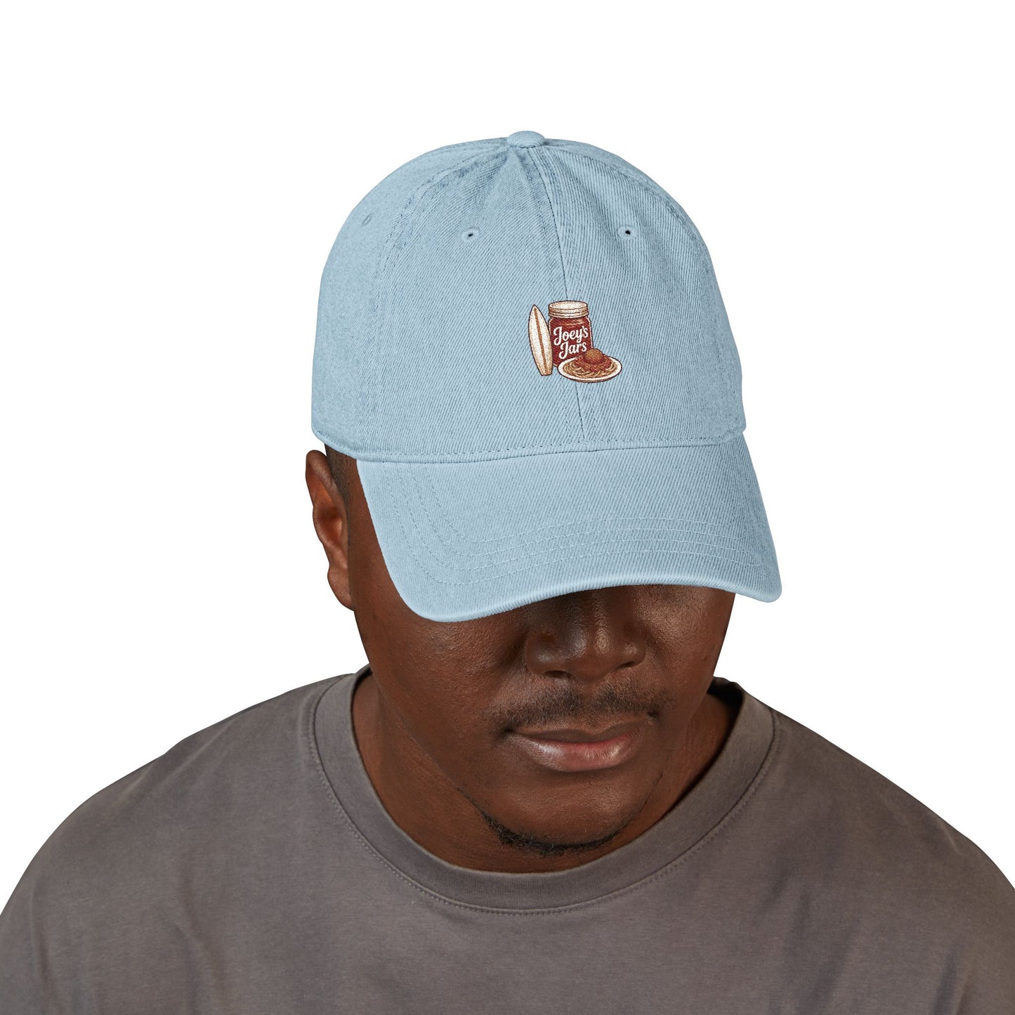 Joey’s Jars Embroidered Denim Hat