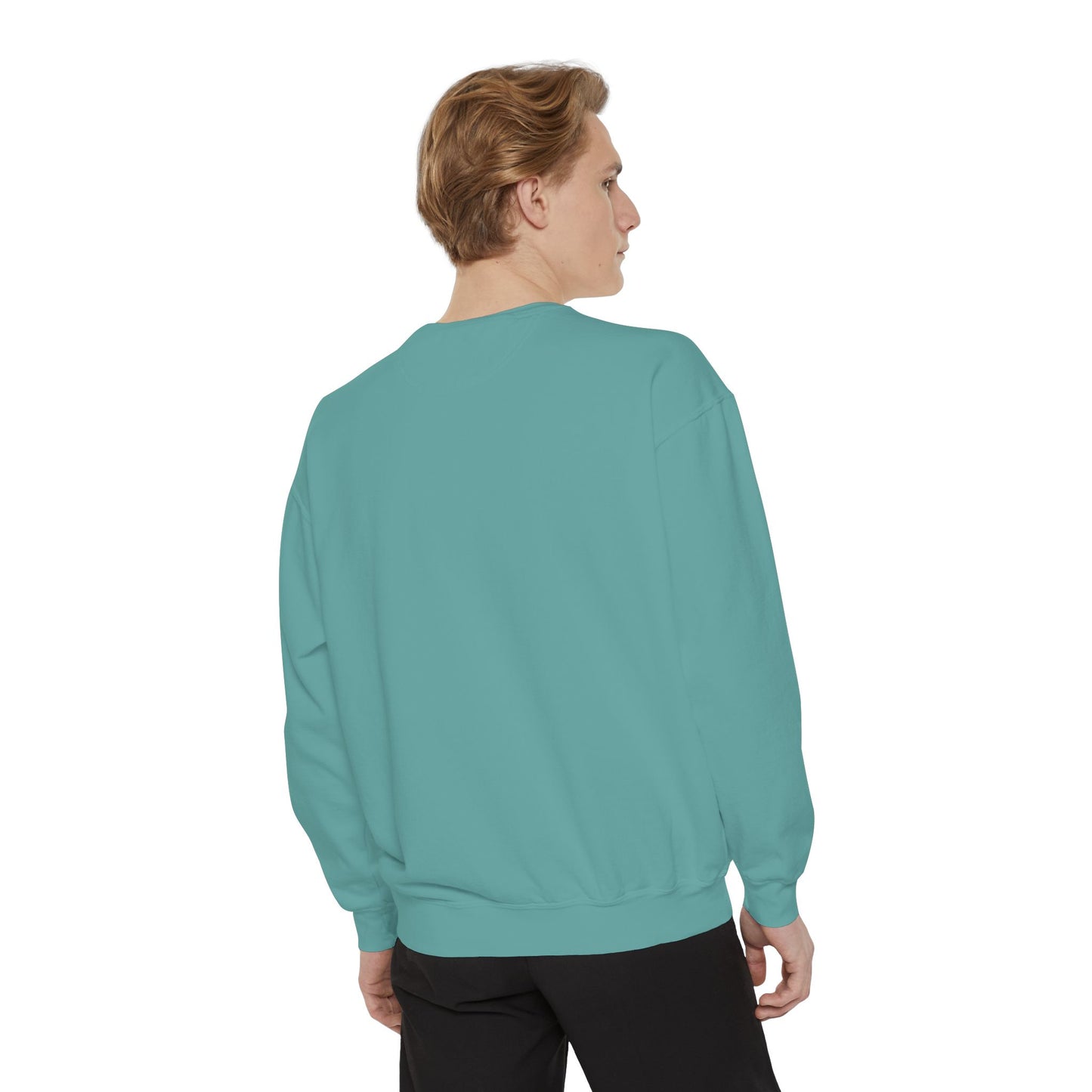 Custom Image Garment-Dyed Sweatshirt — Your Design Here Crewneck