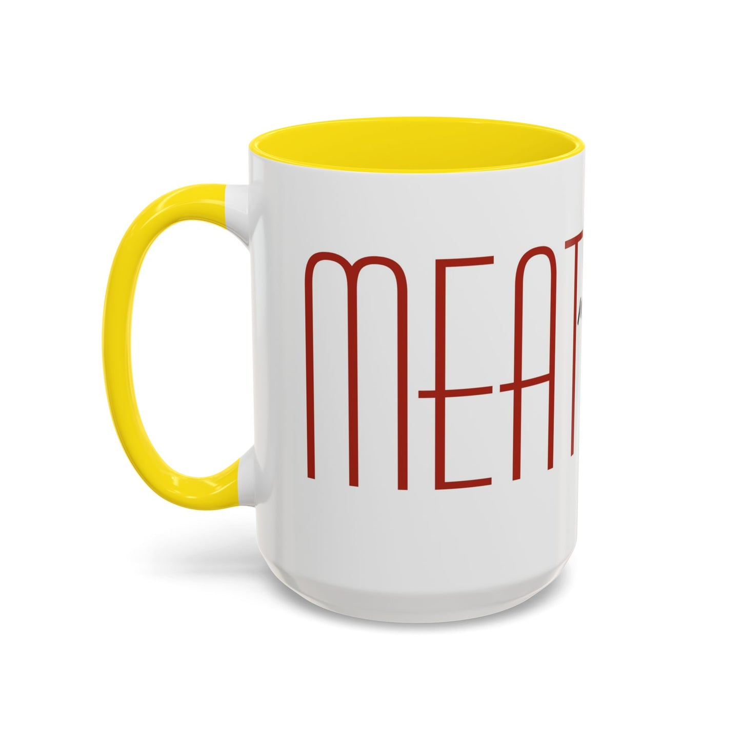 Joey's Jars - Meatballs Classic Two-Tone Ceramic Coffee Cup (11/15oz)