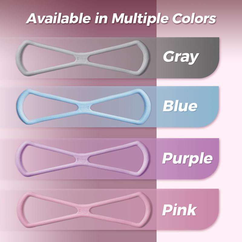 Figure 8 Resistance Bands for Arms & Chest – Stretch Exercise Band for Yoga, Strength Training, Posture and Home Fitness